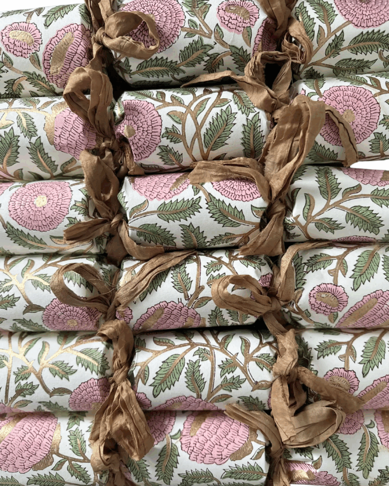 Marigold Glitz Blush Crackers by Petra&Co