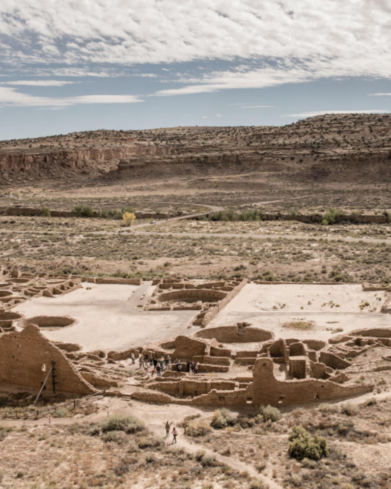 Chaco Canyon, USA @wikipedia