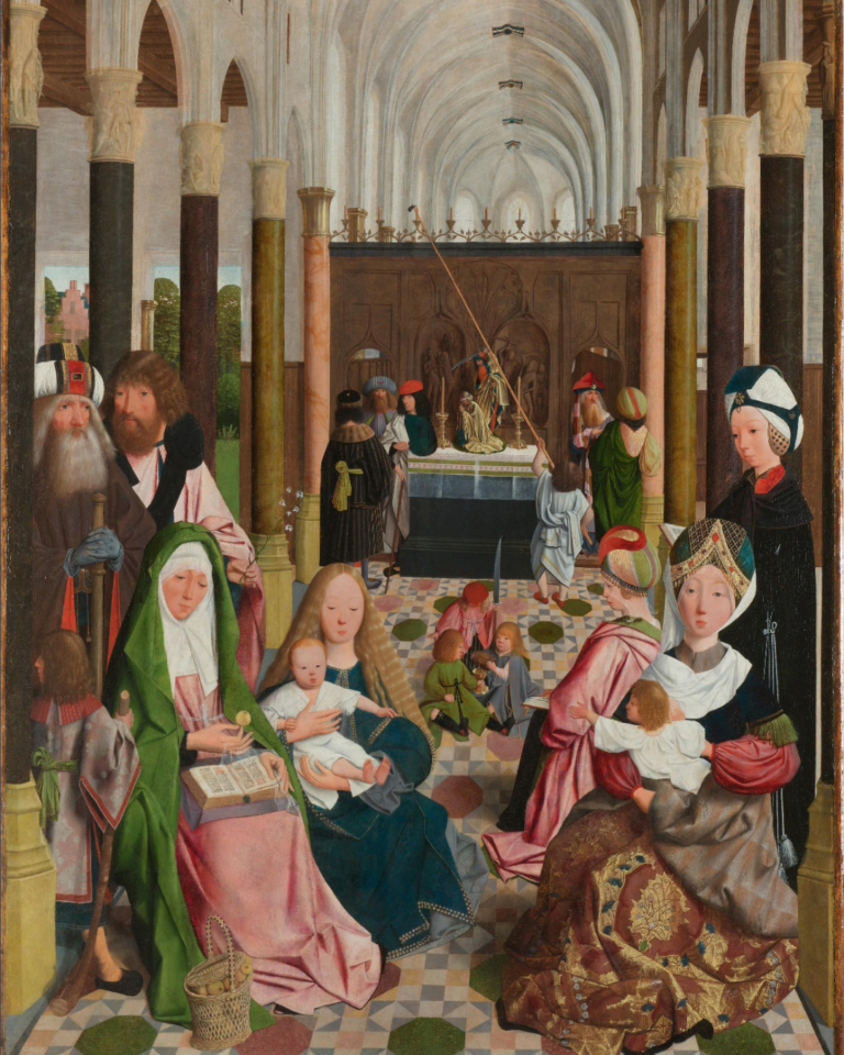 The Holy Kinship workshop of Geertgen tot Sint Jans, c. 1495 @Rijksmuseum