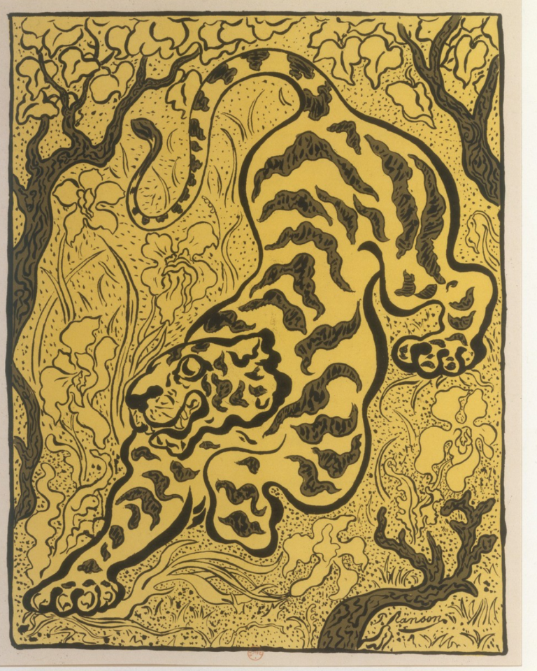 Tigre dans les jungles @BnFGallica