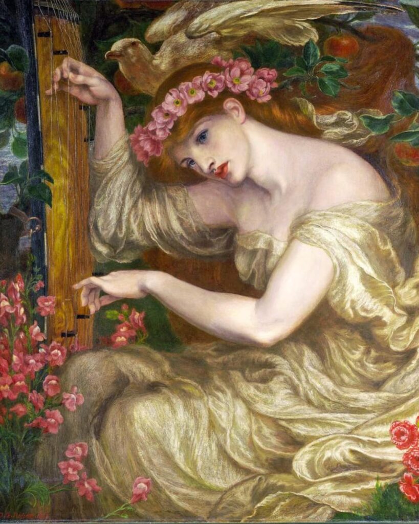 The Sea Spell, Dante Gabriel Rossetti