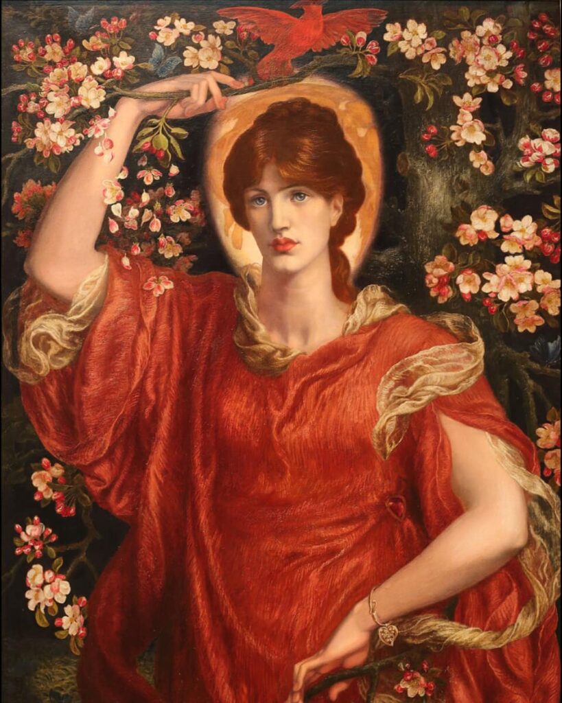 The vision of Fiammetta, Dante Gabriel Rossetti
