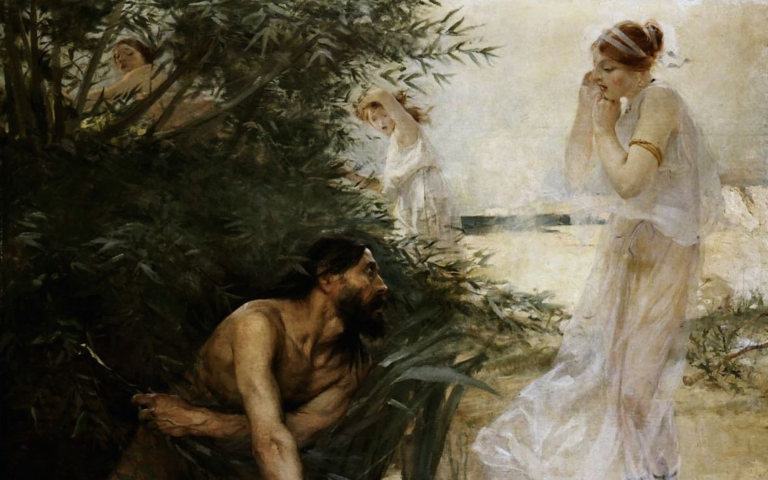Jean Veber - Ulysses and Nausicaa